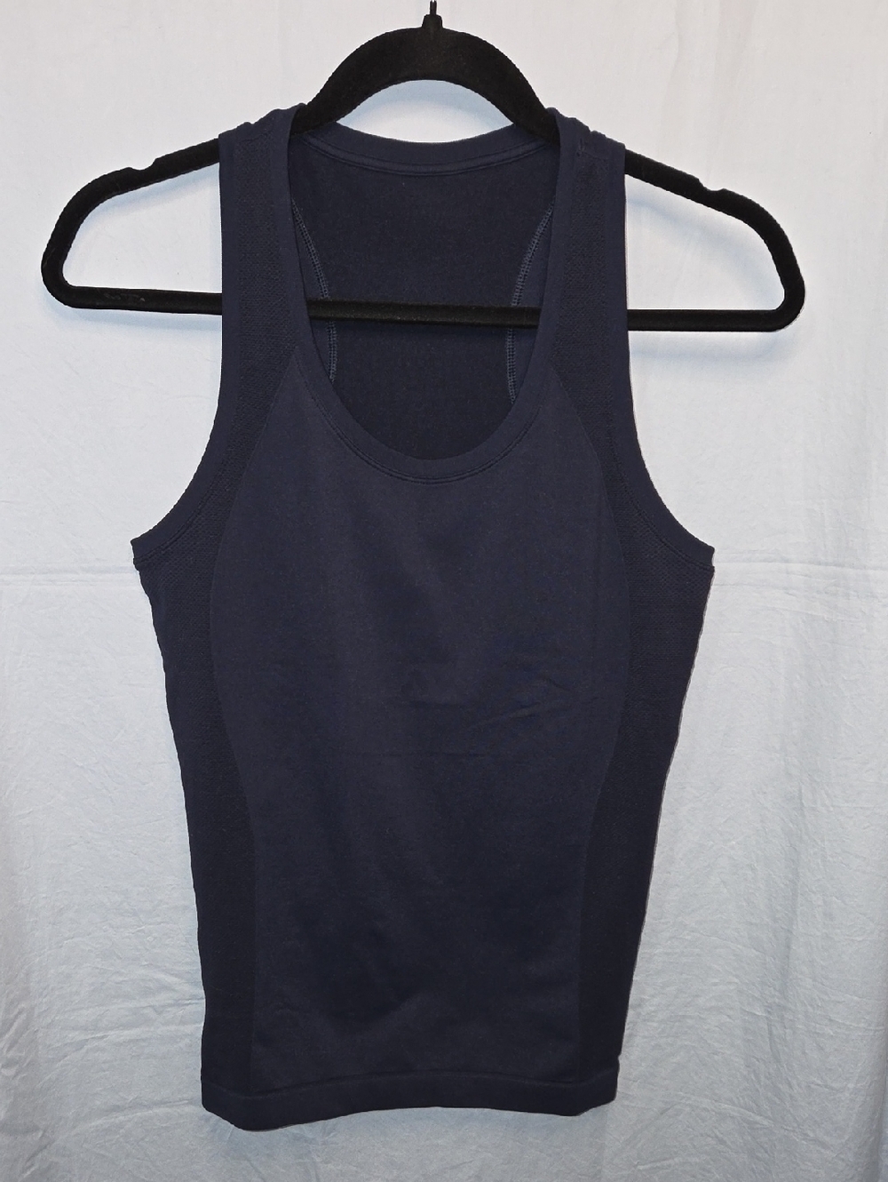 NWT Sweaty Betty Athlete Seamless Workout Tank in Navy Blue - Size S